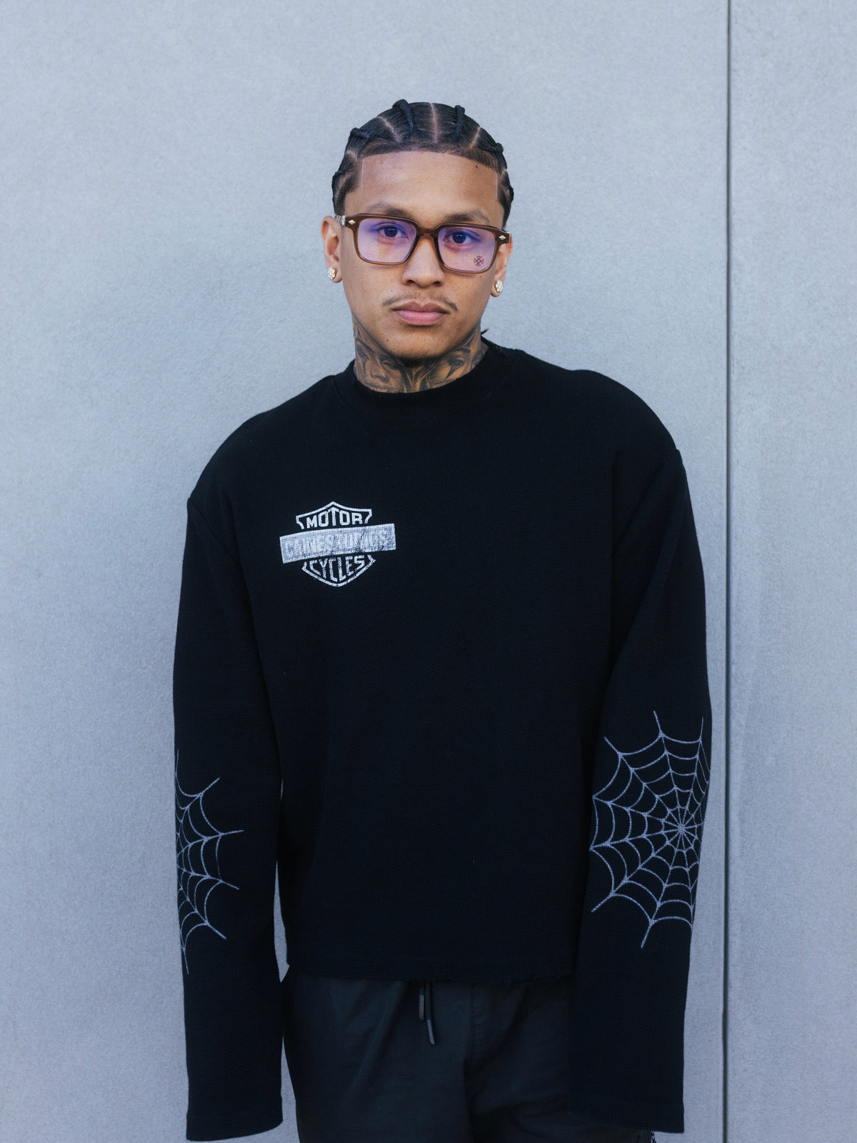 DISTRESSED BOXY "MC" THERMAL (PREORDER)