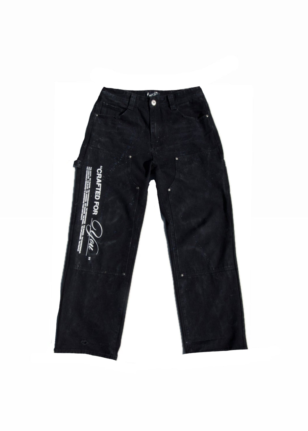"CRAFTED FOR YOU" DISTRESSED CARPENTER JEANS