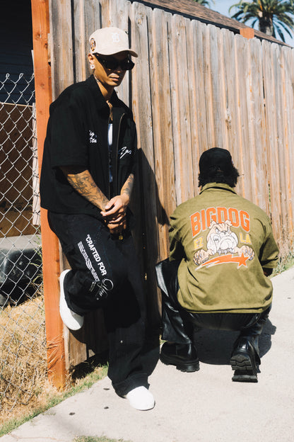"CRAFTED FOR YOU" DISTRESSED CARPENTER JEANS