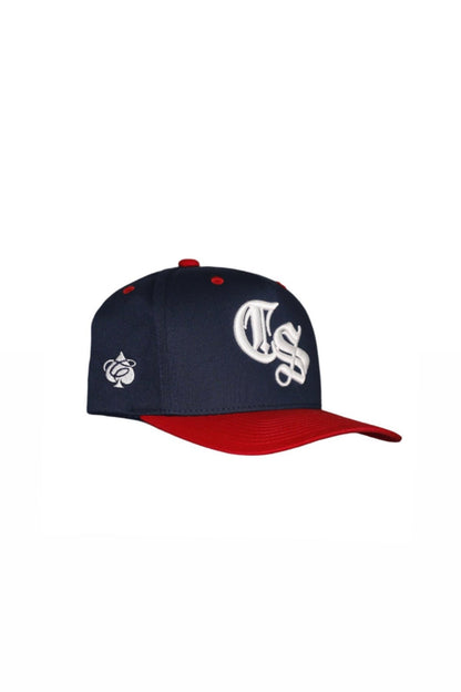 "CS" MONOGRAM 5-PANEL SNAPBACK HAT