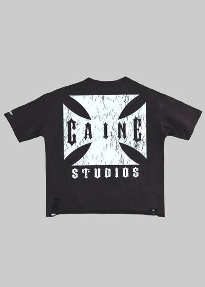 DISTRESSED BOXY "CHOPPA" TEE (PREORDER)