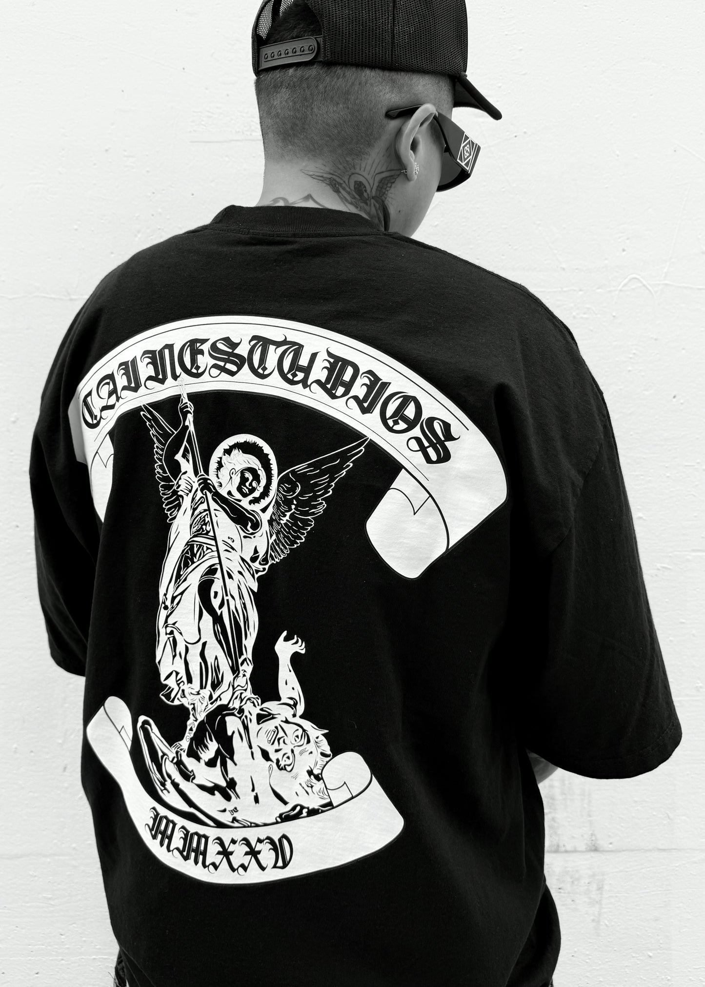 “SAINTS + SINNERS” BOXY TEE