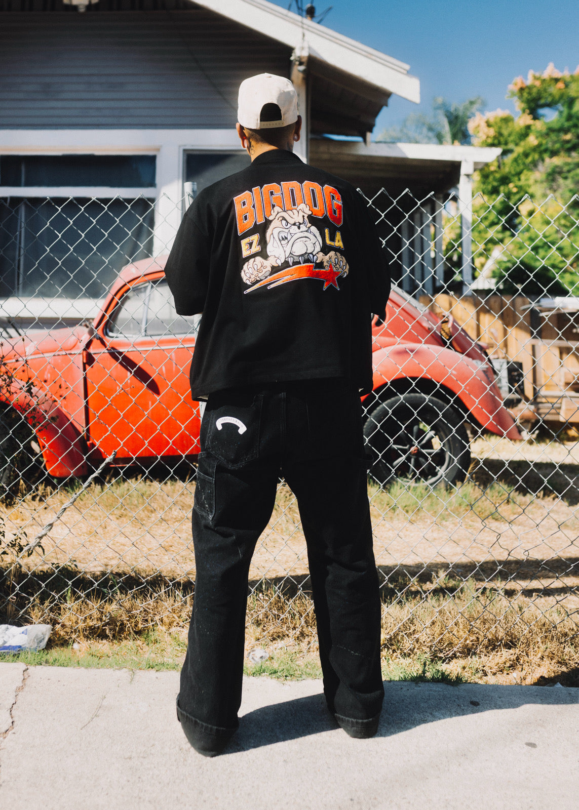 "CRAFTED FOR YOU" DISTRESSED CARPENTER JEANS